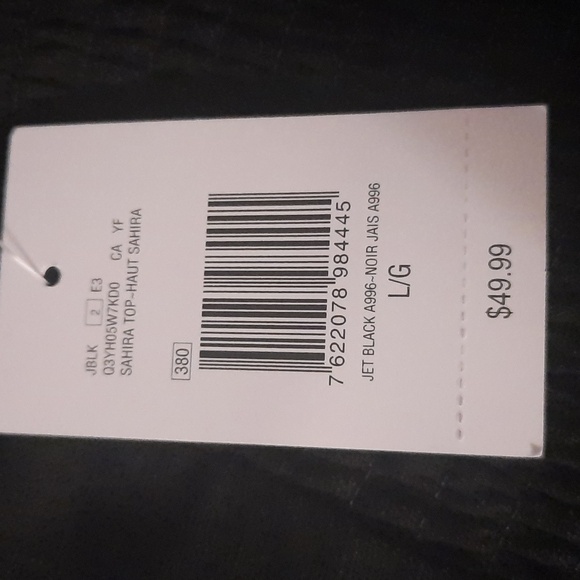 Guess Sahira tie up black top - Picture 4 of 5